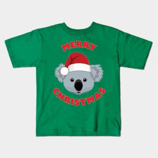 Merry Christmas Koala Kids T-Shirt